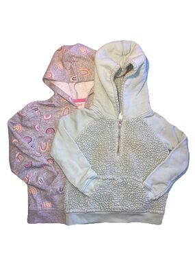 Girls 5T Sweatshirts Lot of 2 Cat Jack Carters GUC
